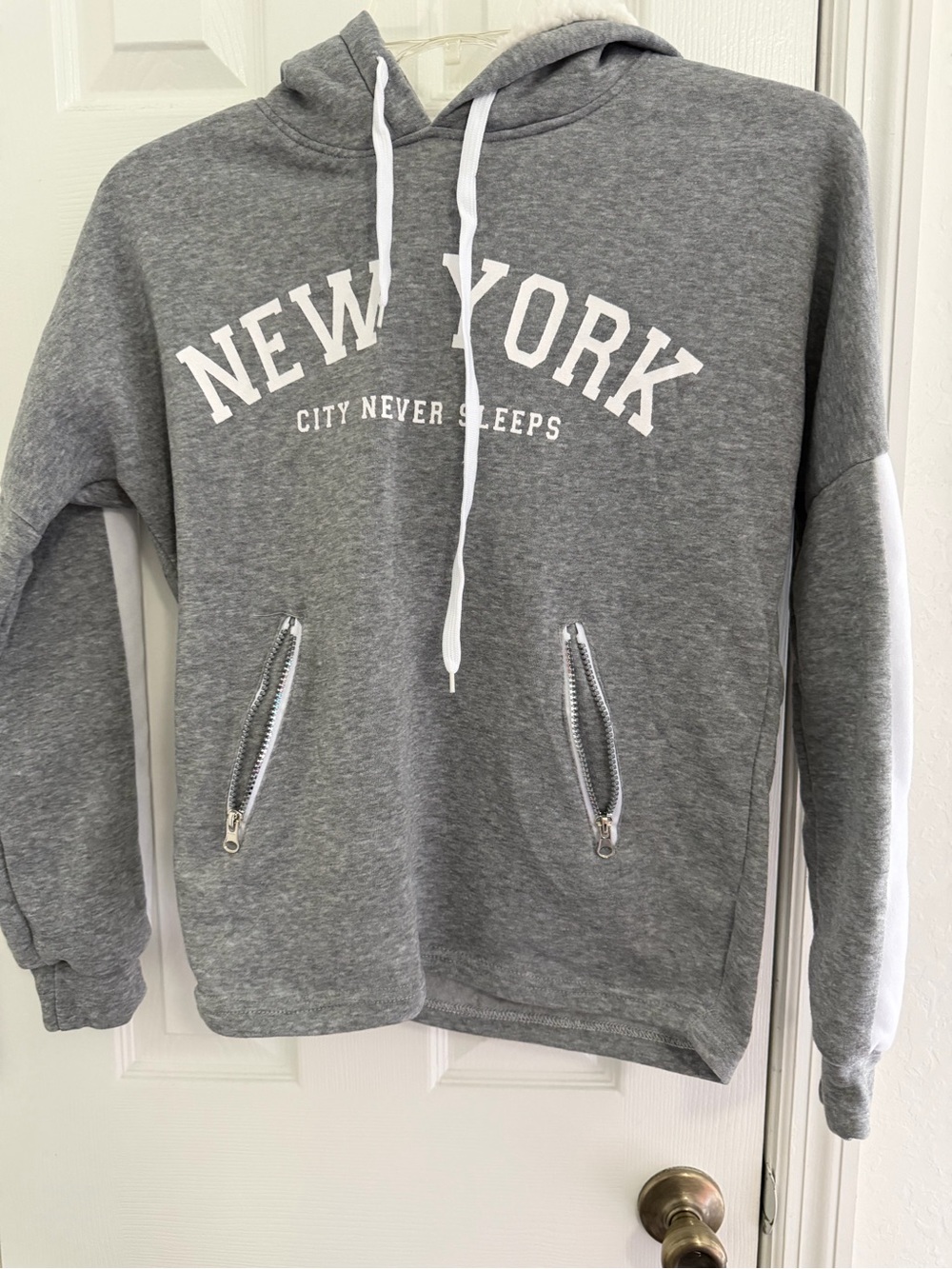 Love Brand Black Label Hoodie with Red Heart Accent